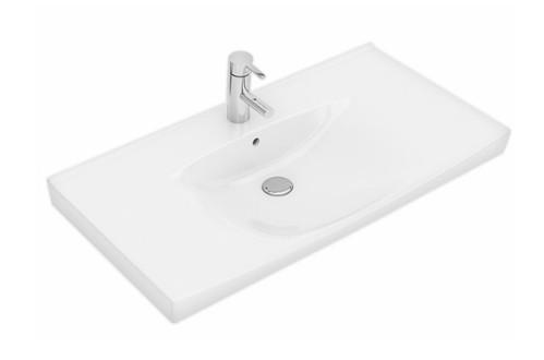 Ifö Sense 90 håndvask t/væg eller møbel - 1 hanehul - Ifö Clean