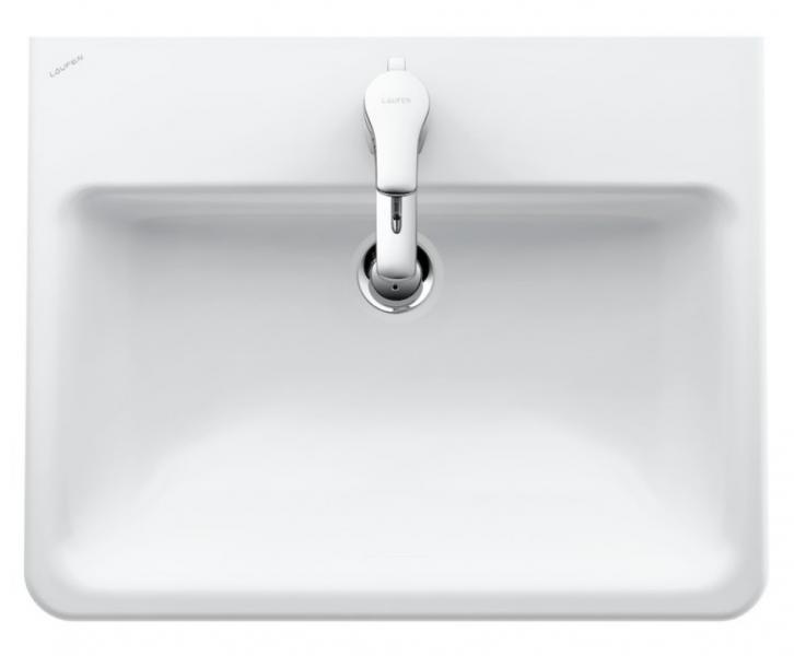 Laufen Pro S 56 håndvask t/nedfældning - 1 hanehul