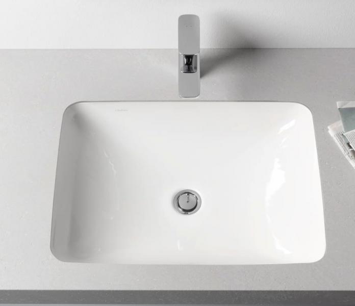 Laufen Pro S 55 håndvask t/underlimning - Med overløb