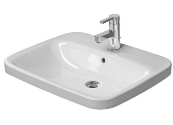 Duravit DuraStyle 61 håndvask t/nedfældning - 1 hanehul