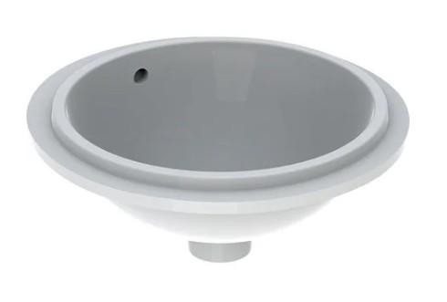 Geberit Variform rund h&aring;ndvask t/underlimning - 39 cm M/KeraTect U/Overl&oslash;b