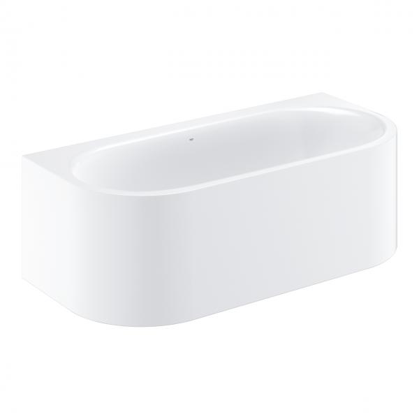 Grohe Essence Keramik Back-to-wall badekar - 180 x 85 - Alpinhvid