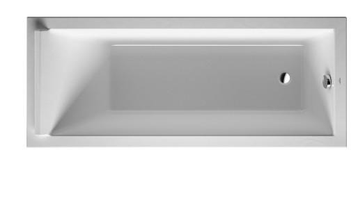 Duravit Starck badekar t/indbygning - 150 x 75 - 1 ryglæn
