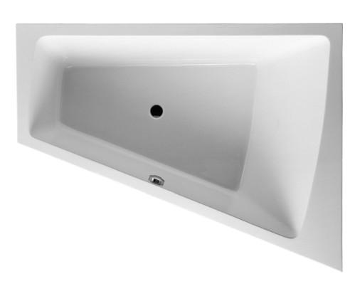 Duravit Paiova badekar t/indbygning - 180 x 140 - Højre - 1 ryglæn