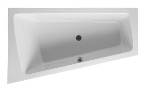 Duravit Paiova badekar t/indbygning - 170 x 100 - Venstre - 1 ryglæn