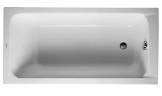 Duravit D-Code badekar t/indbygning - 150 x 75 - 1 ryglæn