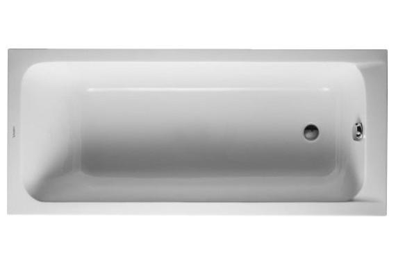 Duravit D-Code badekar t/indbygning - 170 x 70 - 1 ryglæn Duravit D-Code badekar t/indbygning - 170 x 70 - 1 ryglæn
