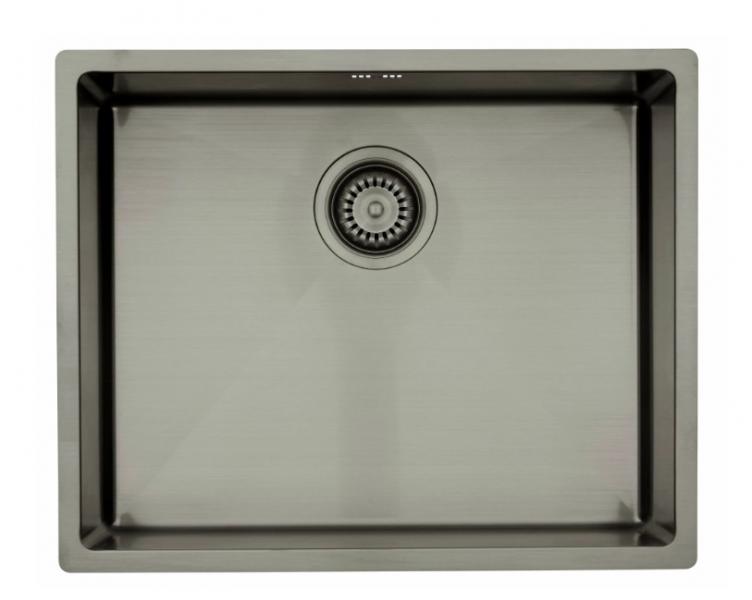 Lavabo Kubus 500 Soft k&oslash;kkenvask - Gunmetal