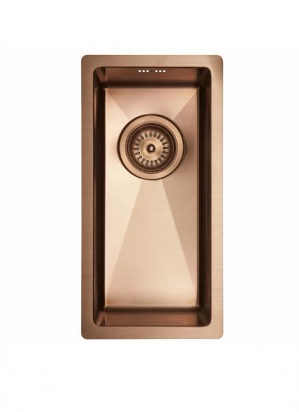 Lavabo Kubus 180 soft køkkenvask - Kobber
