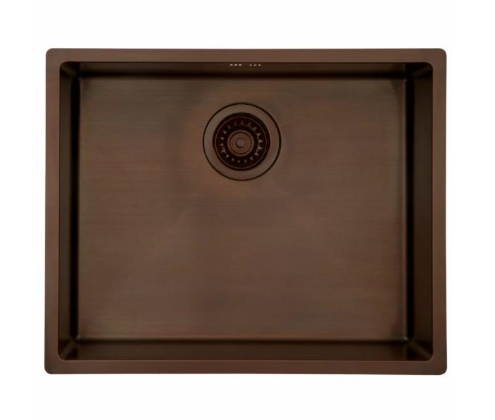 Lavabo Kubus 500 Soft køkkenvask - Bruneret messing