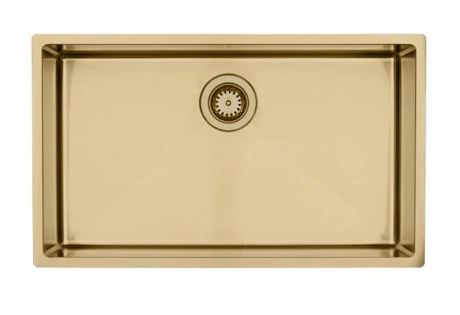 Lavabo Kubus 700 Soft k&oslash;kkenvask - Massiv messing