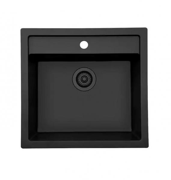 Lavabo Jupiter 60 kompositvask - Antracit-sort/sort Lavabo Jupiter 60 kompositvask - Antracit-sort/sort