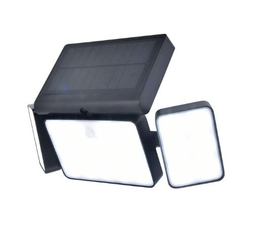 Lutec Tuda 3 Solar udendørs væglampe m/solceller og sensor