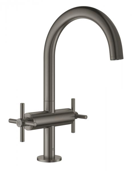 Grohe Atrio New håndvaskarmatur - Børstet hard graphite