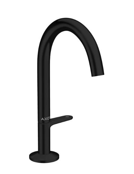 Hansgrohe AXOR One Select 170 håndvaskarmatur m/push-open bundventil - Mat sort