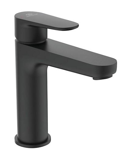 Ideal Standard Cerafine O håndvaskarmatur m/pushopen bundventil - Mat sort