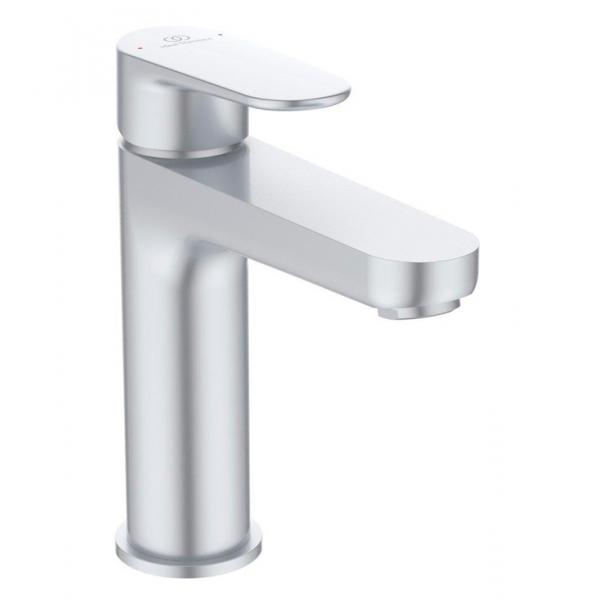 Ideal Standard Cerafine O håndvaskarmatur m/pushopen bundventil - Silver