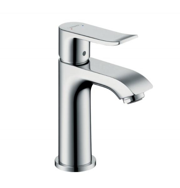 hansgrohe Metris 1-grebs håndvaskarmatur 100 u/bundventil - Krom
