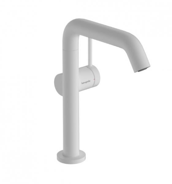 Hansgrohe Tecturis S 210 Fine bowlearmatur m/CoolStart og bundventil - Mat hvid