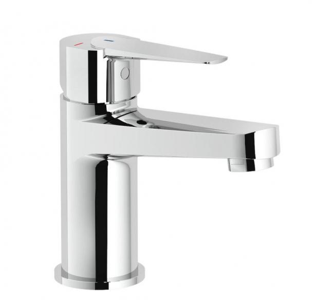 Nobili Mood håndvaskarmatur Eco m/pushup bundventil - Krom Nobili Mood håndvaskarmatur Eco m/pushup bundventil - Krom