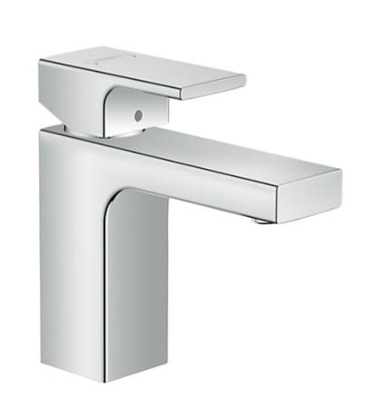 hansgrohe Vernis Shape 100 h&aring;ndvaskarmatur m/bundventil - Krom