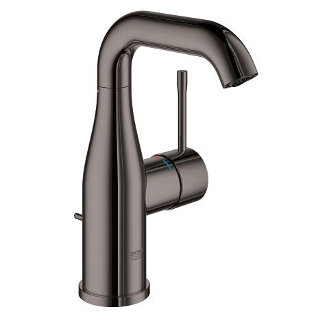 Grohe Essence New M håndvaskarmatur m/bundventil - Poleret hard graphite