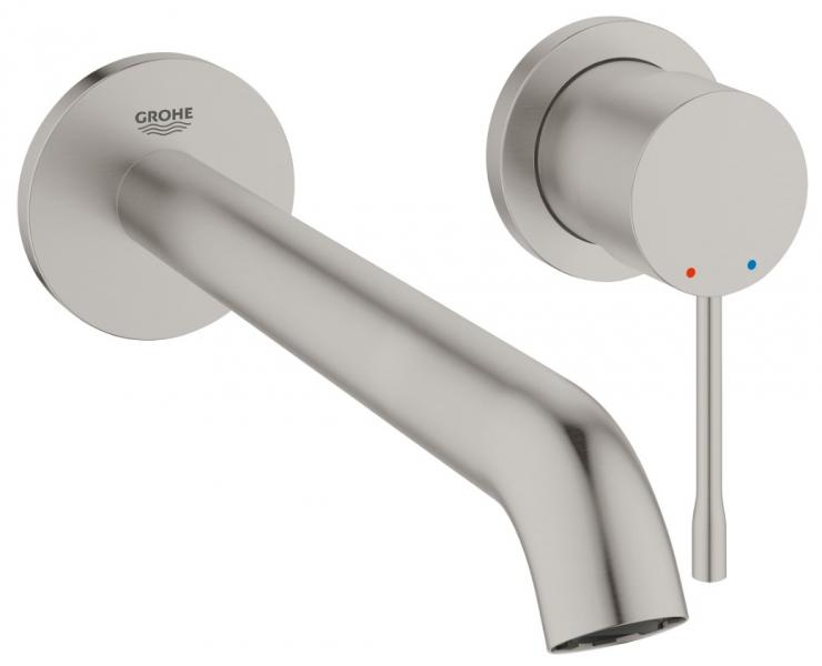 Grohe Essence New L armatur til indbygning i væg - Supersteel Grohe Essence New L armatur til indbygning i væg - Supersteel