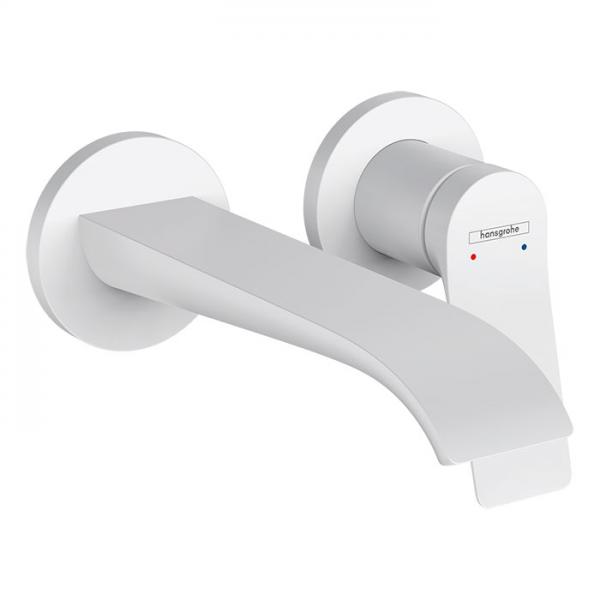 Hansgrohe Vivenis håndvaskarmatur t/indbygning - 19,2 cm - Mat hvid