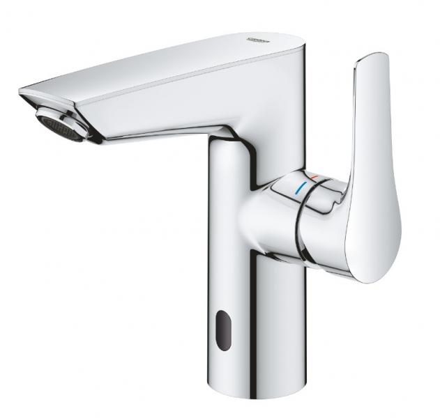 Grohe Eurosmart håndvaskarmatur 2i1 berøringsfri hybrid 6V