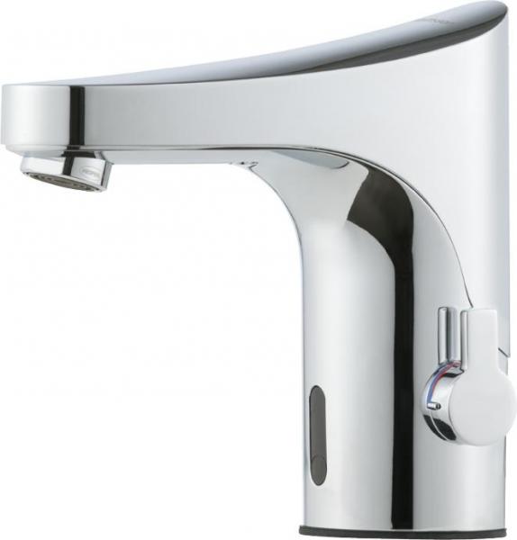 FM Mattsson 9000E Tronic håndvaskarmatur med temperaturregulering