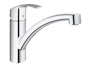 Grohe eurosmart new køkkenarmatur lav tud krom vvs nr.: 705804404