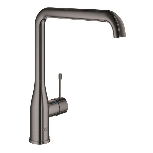 Grohe Essence New køkkenarmatur - Poleret hard graphite