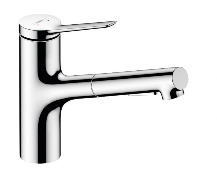 Hansgrohe Zesis M33 køkkenarmatur 150 m/udtræk - Krom