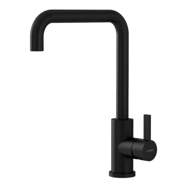 Lavabo Kubus 140 RS Square køkkenarmatur - Mat sort Lavabo Kubus 140 RS Square køkkenarmatur - Mat sort