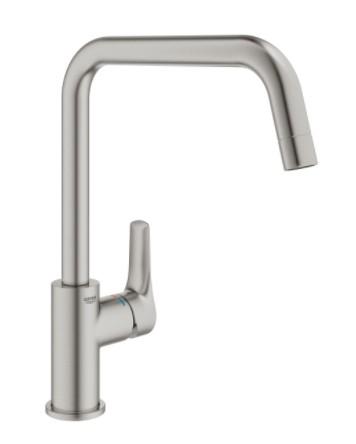 Grohe Eurosmart køkkenarmatur m/U-tud - Supersteel
