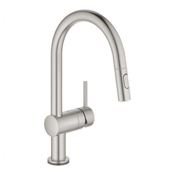 Grohe NEW Minta Touch - Elektronisk køkkenarmatur - Supersteel