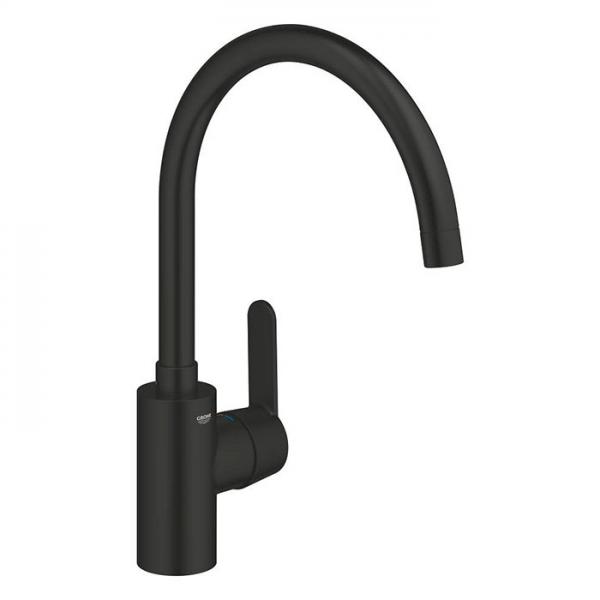 Grohe Get køkkenarmatur m/C-tud - Mat sort Grohe Get køkkenarmatur m/C-tud - Mat sort