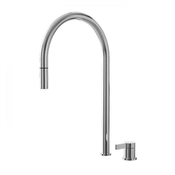 Lavabo Alkymist 787 RS køkkenarmatur m/udtræk og svingtud - Rustfrit stål Lavabo Alkymist 787 RS køkkenarmatur m/udtræk og svingtud - Rustfrit stål