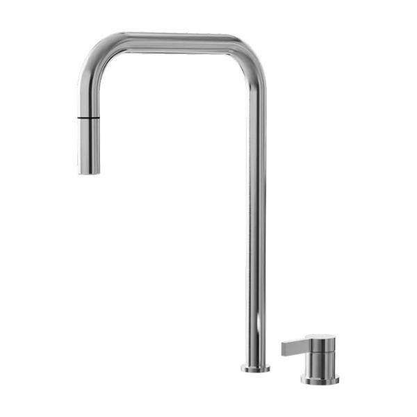 Lavabo Alkymist 788 RS Square køkkenarmatur m/udtræk - Rustfrit stål Lavabo Alkymist 788 RS Square køkkenarmatur m/udtræk - Rustfrit stål