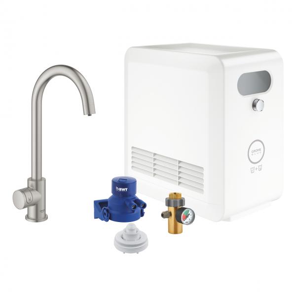Grohe Blue Professional køkkenbatteri m/C-tud - Steel