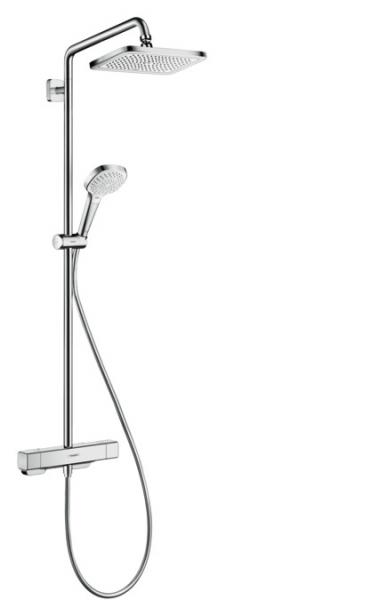 Hansgrohe Croma E 280 1jet EcoSmart komplet brusesystem - Krom