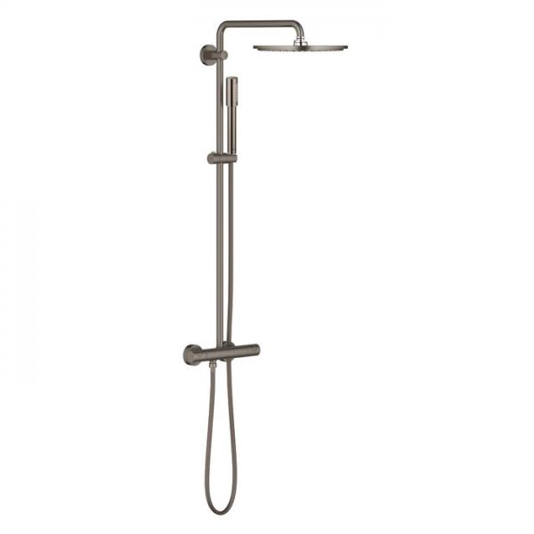 Grohe Euphoria XXL 310 komplet brusesystem - Børstet Hard Graphite Grohe Euphoria XXL 310 komplet brusesystem - Børstet Hard Graphite