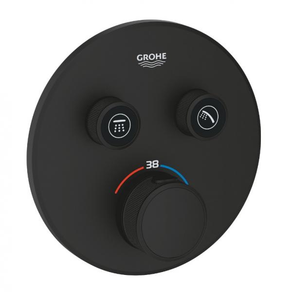 Grohe Grohtherm SmartControl termostat t/indbygning - Phantom Black