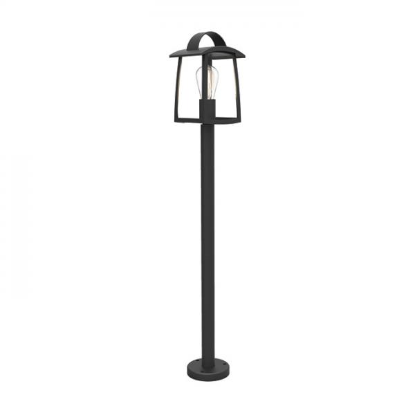 Lutec Tradition Kelsey udendørs standerlampe - Mat sort