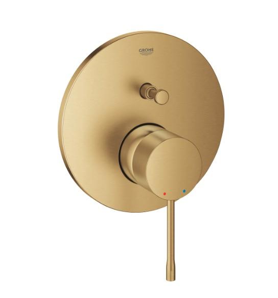 Grohe Essence New indbygningsarmatur til kar/brus - Børstet cool sunrise
