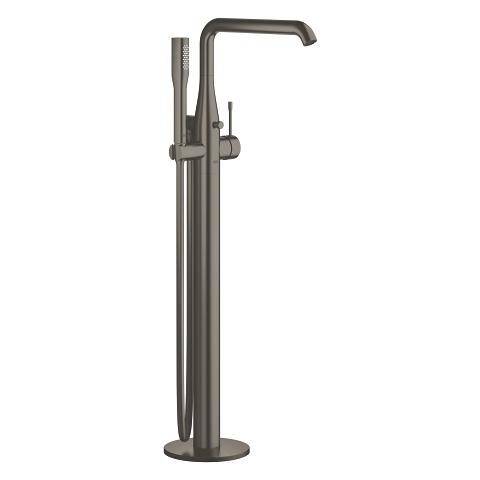 Grohe Essence fritstående badekararmatur - Børstet hard graphite Grohe Essence fritstående badekararmatur - Børstet hard graphite