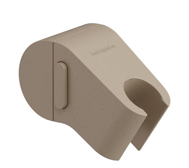 Hansgrohe WallStoris push håndbruserholder - Planet edition (sand)