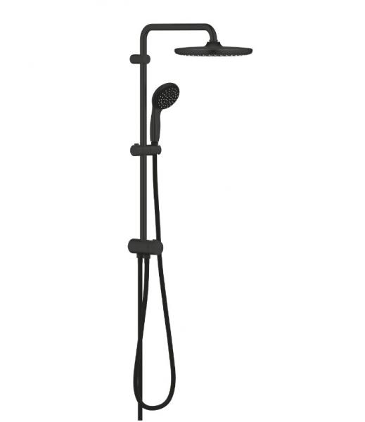 Grohe Vitalio Start 250 Flex brusesæt m/omskifter - Mat sort