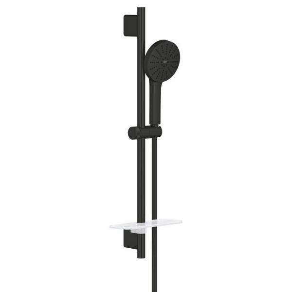 Grohe Vitalio Joy+ 120 bruses&aelig;t - Mat sort