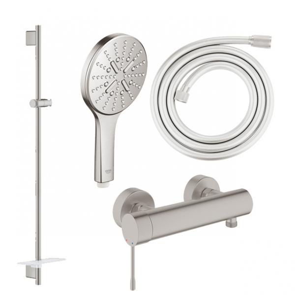 Grohe Rainshower SmartActive komplet brusesystem - Supersteel